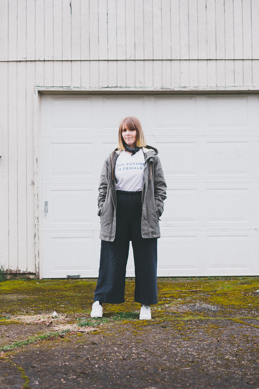 The Future is Female Look by Conscious by Chloé