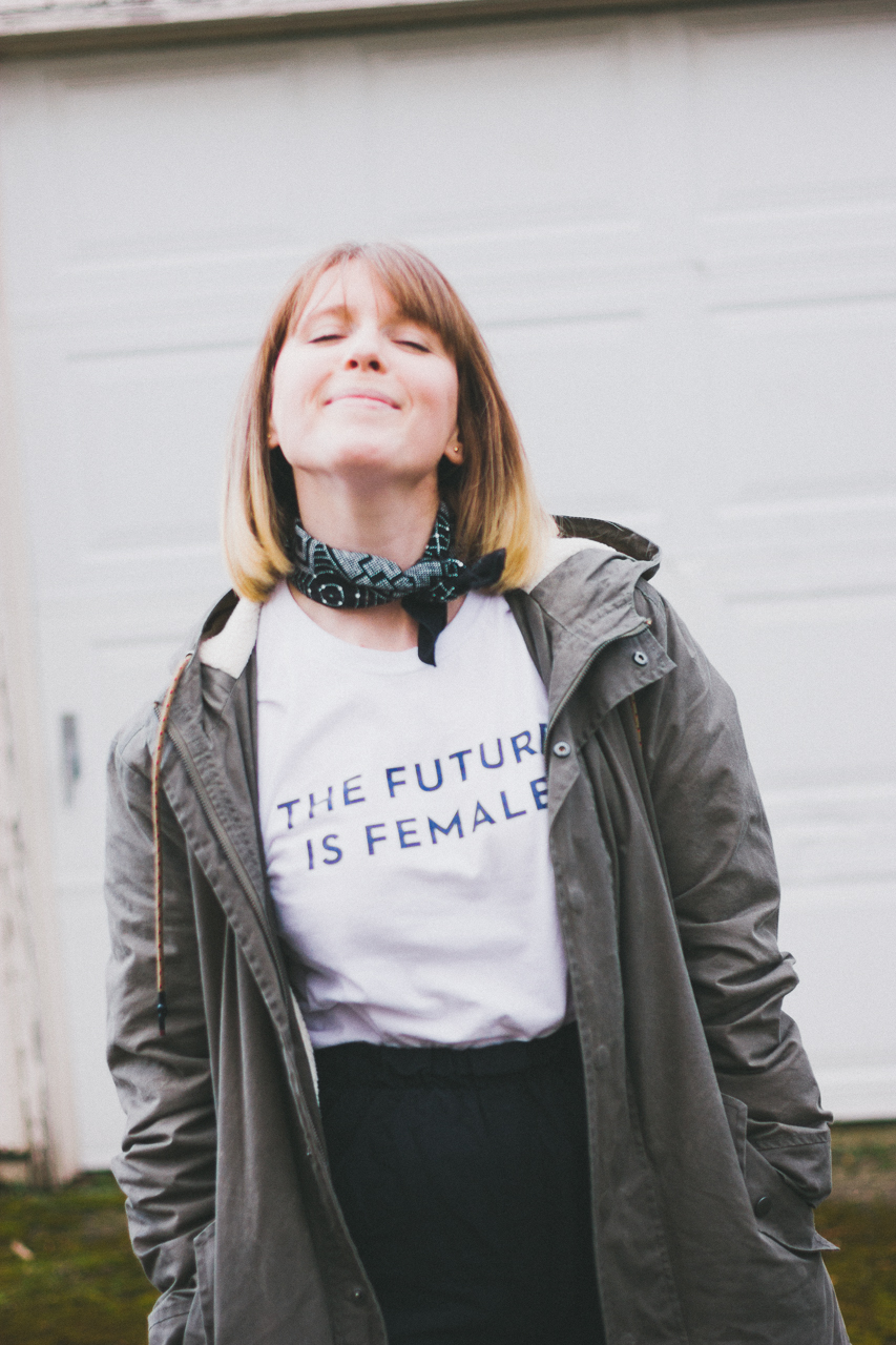 The Future is Female Look by Conscious by Chloé