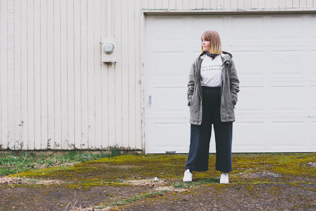 The Future is Female Look by Conscious by Chloé