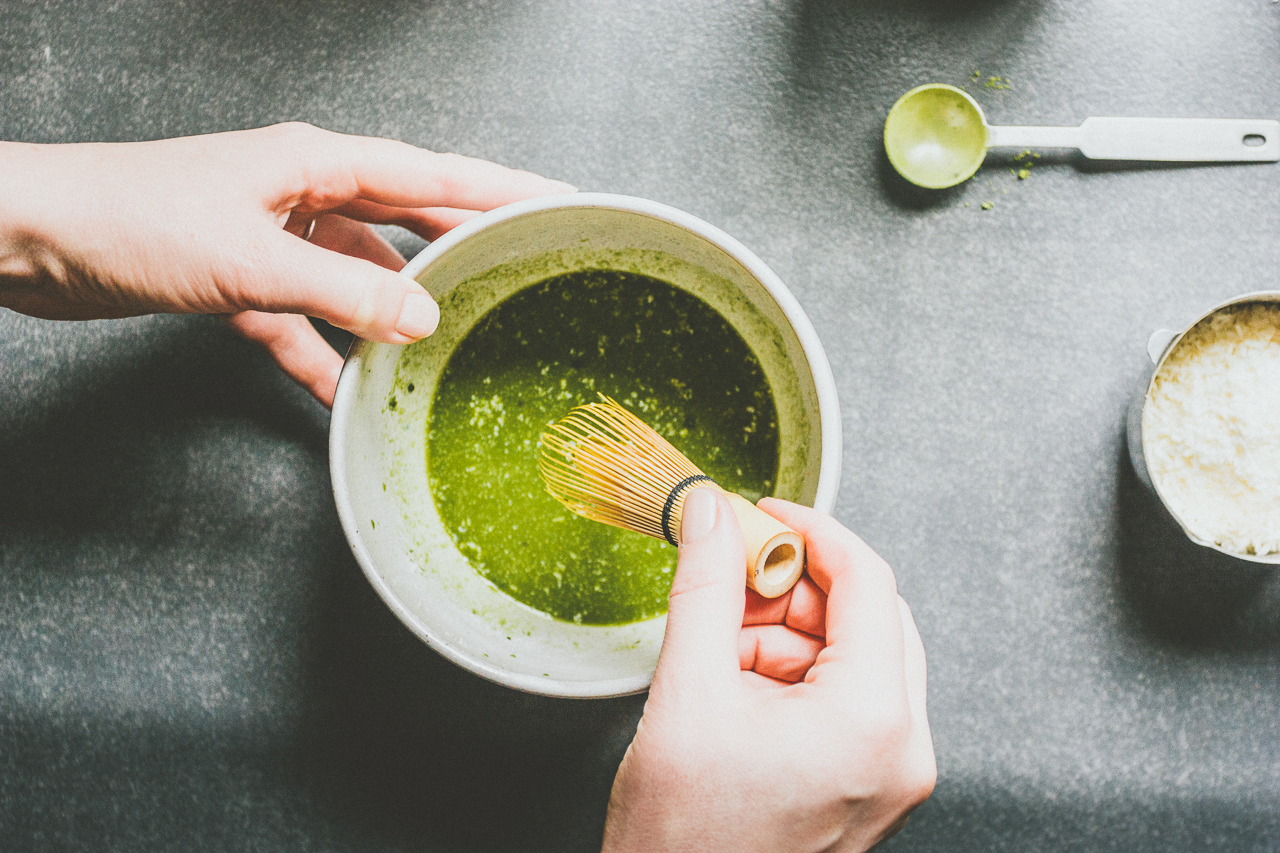 Creamy Coconut Matcha Latte Recipe by Conscious by Chloé