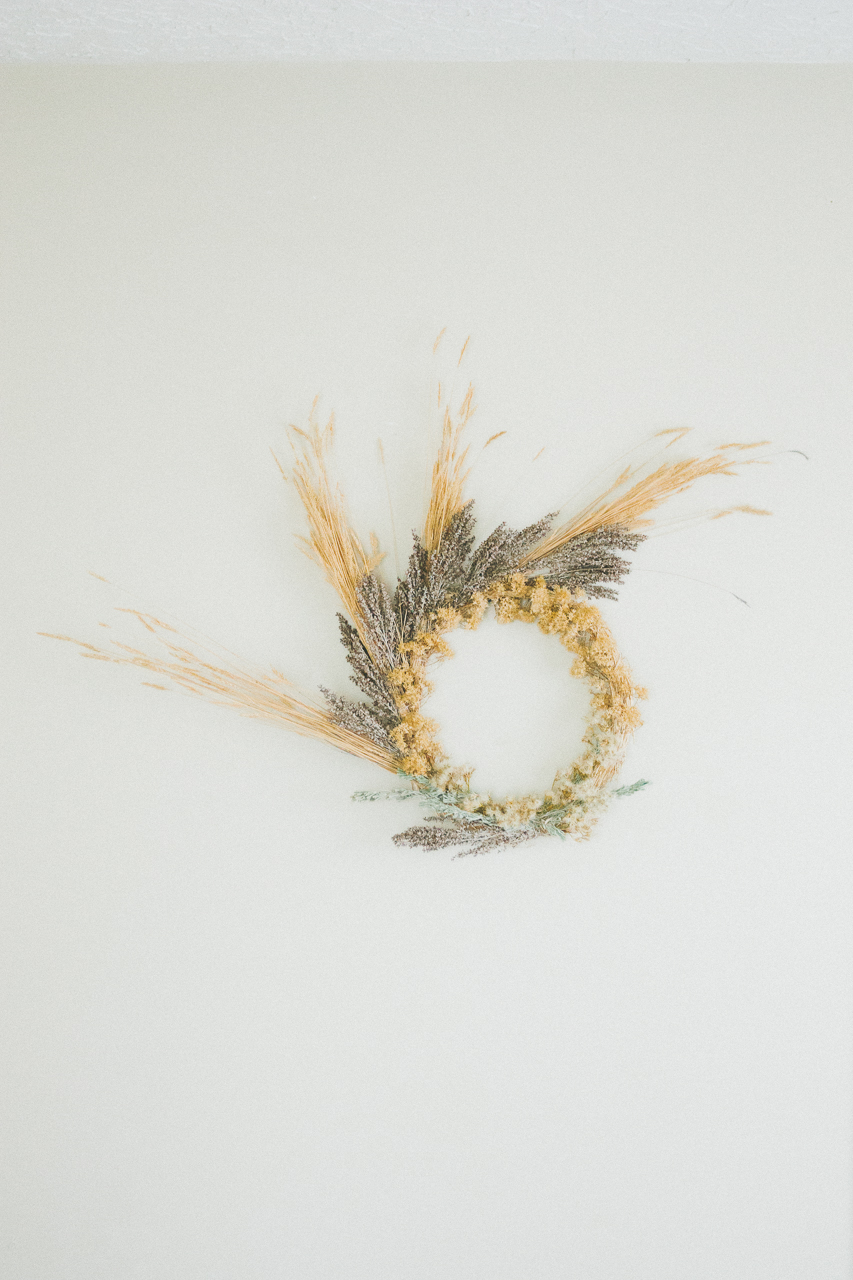 Foraged Wreath DIY by Conscious by Chloé