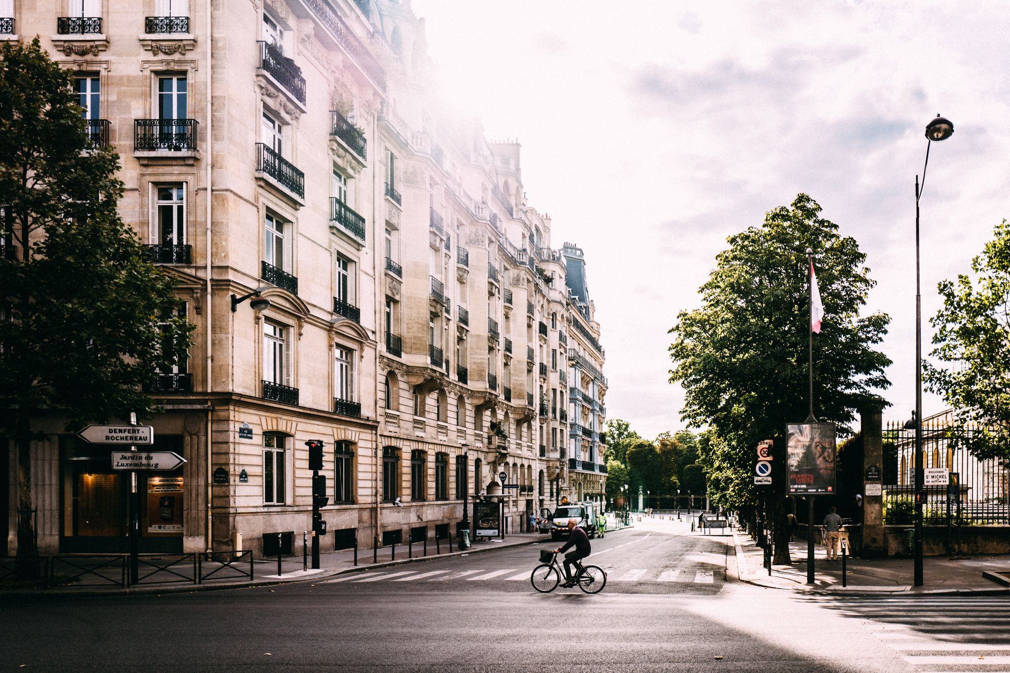 Biking in Paris for Conscious by Chloé