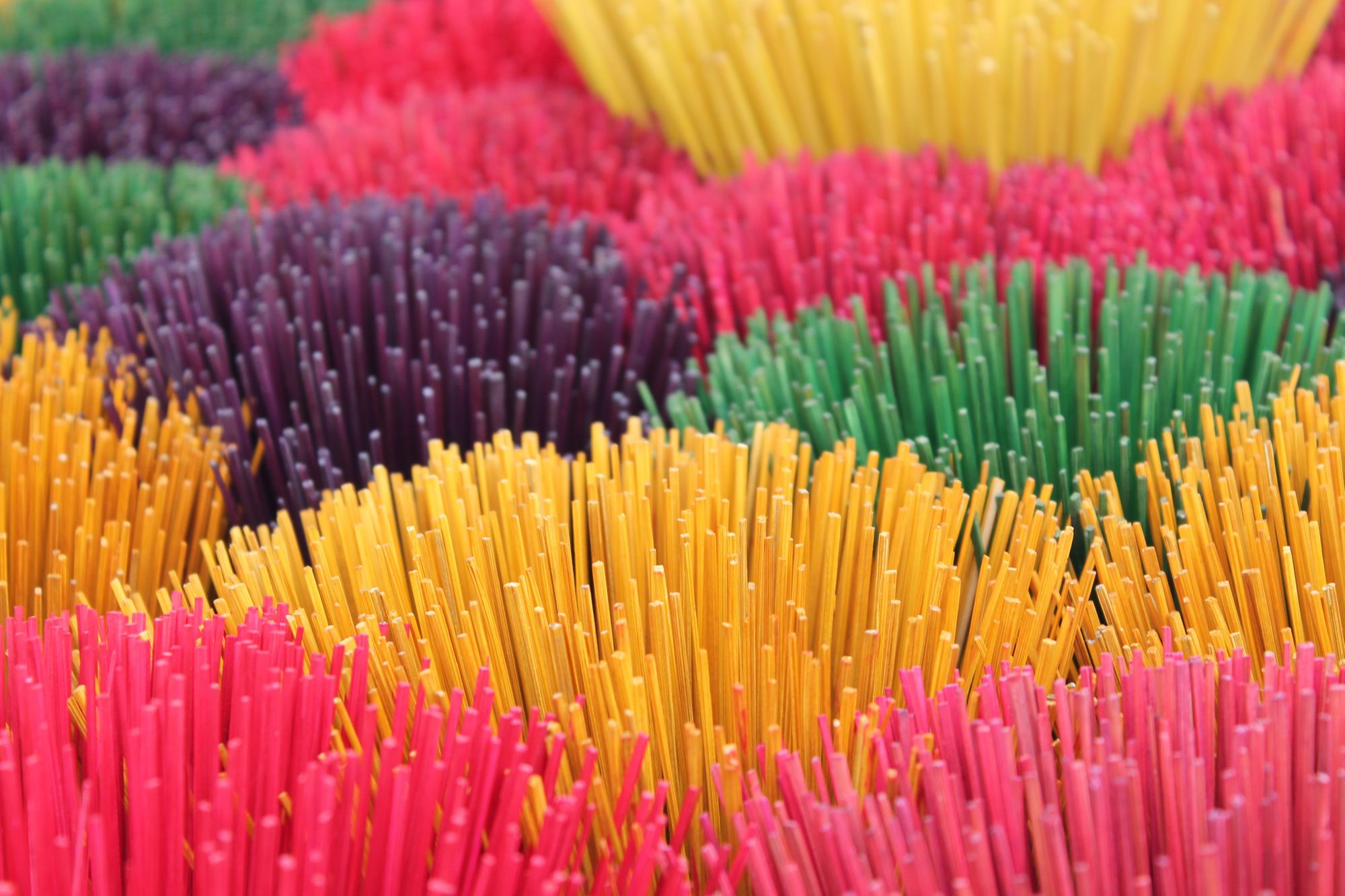 Colorful Incense Sticks by Josh Ellwood for Conscious by Chloé