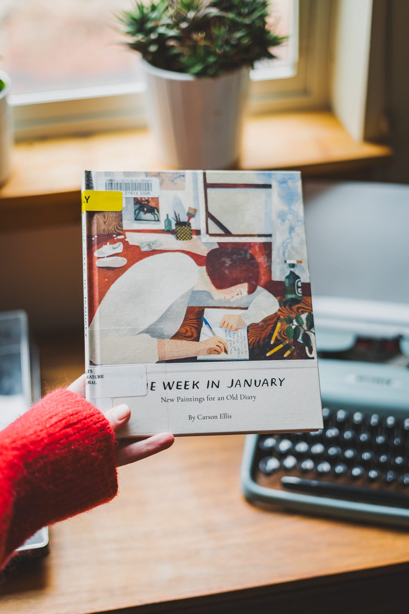 One Week in January by Carson Ellis, my favorite book of 2024